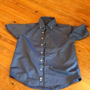 Lands end boys medium button down